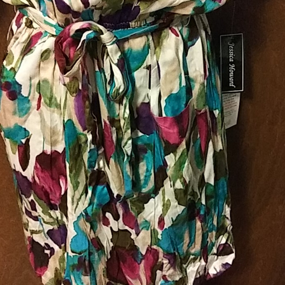 NWT JESSICA HOWARD FLORAL DRESS - Picture 3 of 12